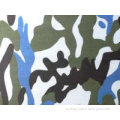 china supplier blue camouflage fabric